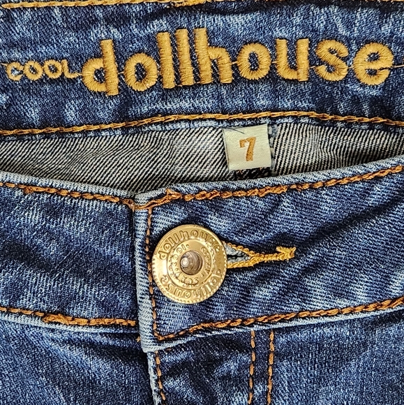 Dollhouse Crazy Sexy Cool Distressed Jeans size 7 - Picture 4 of 9